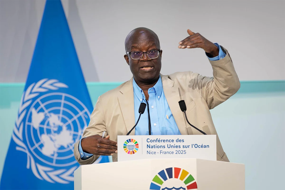 Dr. Rashid Sumaila at the UN Conference 2025