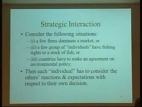 IMBER ClimECO3 - Lecture 20 - Game theory, bioeconomic model and fisheries - R. Sumaila - 1/5