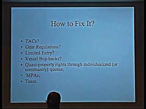 IMBER ClimECO3 - Lecture 19 - Basic bioeconomic model of fishing - Rashid Sumaila - part 5